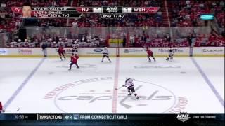 Ilya Kovalchuk goal 1-1 Feb 23 2013 NJ Devils vs Washington Capitals NHL Hockey