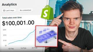 100.000 $ in 3 Tagen mit Shopify Dropshipping (Produkt enthüllt)