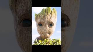 Groot is besieged by hordes of small creatures#funny #viralvideo #shortvideo #shorts #movie #video
