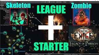 【Path of Exile LEGACY OF PHRECIA】LEAGUE STARTER ZOMBIE + SKELETON HERALD 4 EVENT - 1304