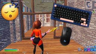 Satisfying Poppy Fortnite Keyboard ASMR Sounds (Epomaker P75) + LoFi Music