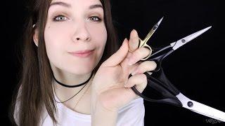 ASMR Scissors, Haircut, Cutting  | АСМР Ножницы, Стрижка, Режем бумагу и ткань