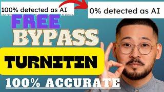 How to Bypass Turnitin AI Detection with Tenorshare AI Bypass | Best AI Humanizer AI Text (Free)