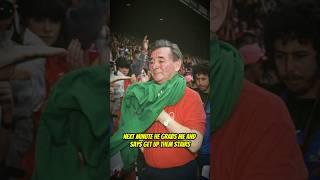 Mark Crossley on being punched by Brian Clough  #football #footballshorts