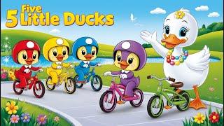 5 Little Ducks | Learn Colors Song | Kids Songs | Baby Songs | Nursery Rhymes & Kids Songs