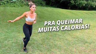 TREINO RÁPIDO PRA EMAGRECER EM CASA