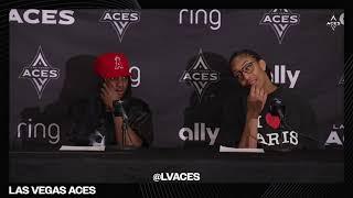 Las Vegas Aces vs Seattle Storm Postgame