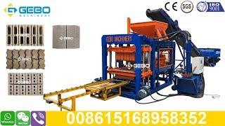 QT4-20 hydraulic stock standard brick making machine, Zigzag paver machine in Zimbabwe and Botswana