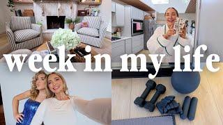 WEEK IN MY LIFE 🩷 new furniture, sabrina carpenter concert, home updates