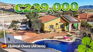 RESERVED! - HOUSE TOUR SPAIN | Villa in Huercal-Overa @ €239,000 - ref. 02474