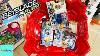 Новая АРЕНА БейБлэйд Бёрст / Обзор и сражение волчков BeyBlade Burst