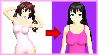 Sakura School Simulator Chest Transformation  | Pinkie Pixie