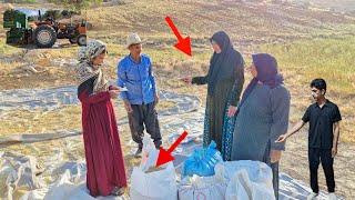 Nomadic women struggle to earn a living by working as laborers