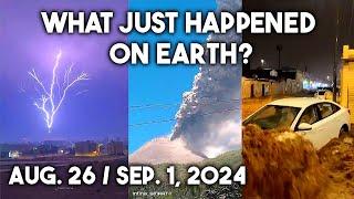 WHAT Just Happened On Earth? - Aug. 26 / Sept. 1, 2024 #naturaldisasters