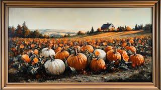 PUMPKIN HARVEST FESTIVAL CELEBRATION | FRAME TV ART | 4K