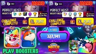 2 Solo/ (HARD) Mighty Mushrooms+Rainbow Perfect Heist Solo Challenge 125000 and 215000Score