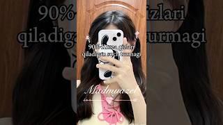 90%Korea qizlari qiladigan soch turmak  #aesthetic #reels #trending #new #foryou #trend #relax #kpo