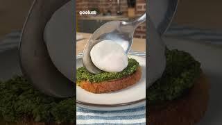 How to make the perfect poached egg  #cookistwow #hacks #shorts