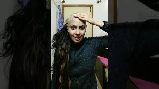 Indian actress shaves her head (4K remaster and edit)