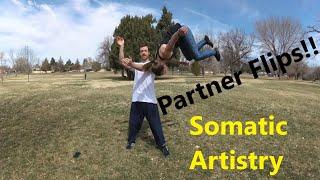 10 Ways to Partner Flip || Standing Acro || Partner Stunts