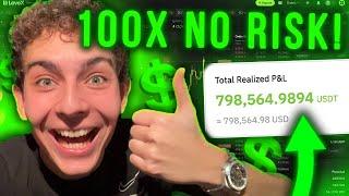 TRADE BITCOIN with 100X Leverage... RISK FREE!!! (Levex Tutorial)