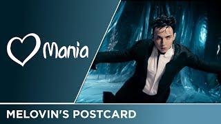 Postcard of Melovin (Ukraine) // Postcard // ESC Mania #BraveLoveFreedom