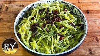 Basil Walnut Pesto Pasta - A Quick Take Tuesday Recipe