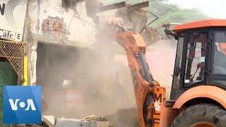 Demolition Drive in India After Procession Attacked  | VOA News