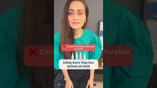 Common skin care mistakes to avoid  #dermatologist