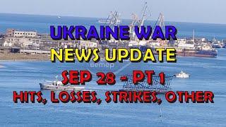 Ukraine War Update NEWS (20240928a): Pt 1 - Overnight & Other News