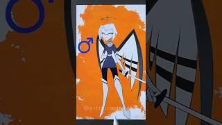 Lute from Hazbin Hotel | gender swapping ️ #hazbinhotel #drawing #art #diy #craft #angeldust