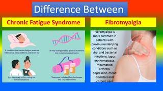 Difference Between Chronic Fatigue Syndrome (CFS)  and Fibromyalgia