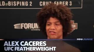 Alex Caceres didn't tap versus Cole Miller because he tapped in his dreams