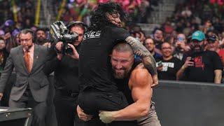 wwe bron breakker brutally assaulte Roman Reigns on raw - wwe SmackDown highlights today