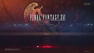 FINAL FANTASY XVI DEMO Menu