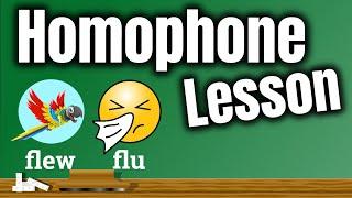 Homophone Lesson for Children | Grammar for Kids