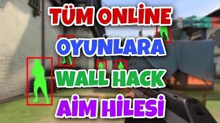 Online Oyunlara Wall Hack Aim Hilesi Yapımı (Ömer DmN)