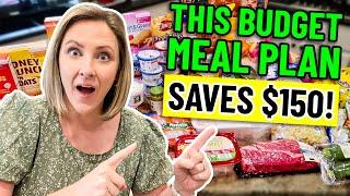 REALISTIC Family Budget Meal Plan for a Week!