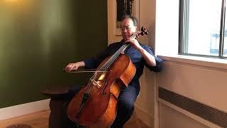 Yo-Yo Ma performs "Nobody Knows the Trouble I've Seen"
