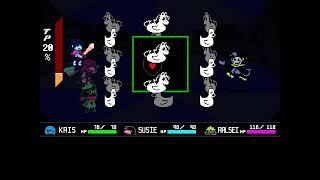 No hit jevil while holding x