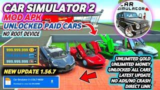 Unlock New VIP Cars | Car Simulator 2 Mod Apk | Unlimited Money