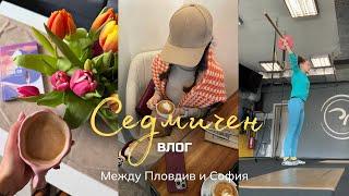 СЕДМИЧЕН Влог | Между Пловдив и София