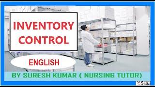 INVENTORY CONTROL IN ENGLISH | INVENTORY | STOCK LEVELS | OBJECTIVES OF INVENTORY CONTROL