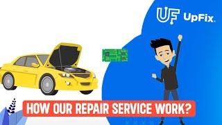 How UpFix Automotive Electronics Repair Service Works