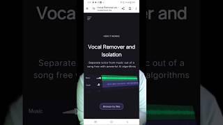 vocal remover.org | | free vocal and music splitter | @a2dchannel @ESAKKI_INFO #smartphone