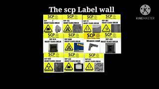 All my scp custom labels | EUCLID | Part 1 V1 |