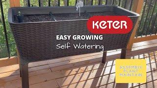 Keter Easy Growing  | Self Watering | Raised Bed | How To | Garden | Beginners