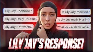 We Ask Lily Jay Your MOST ASKED Questions! - Is She Really Muslim? Shahadah, Conversion St. Marriage