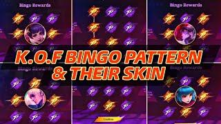 NEW BINGO PATTERN & SKIN PROBABILITY |  MOBILE LEGENDS X KOF