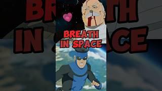 how was mark breathing in space